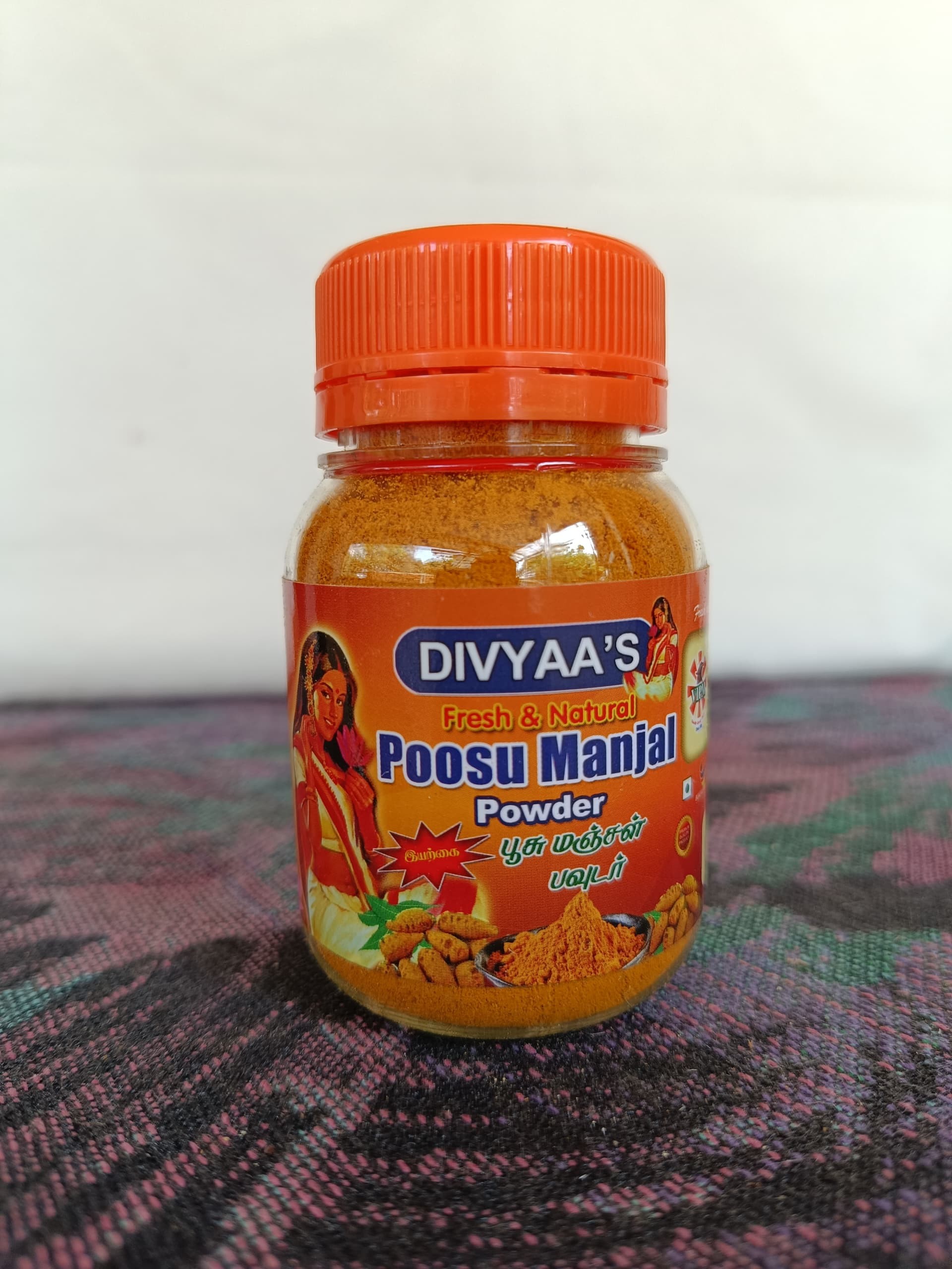 Divyaas Poosu Manjal Powder